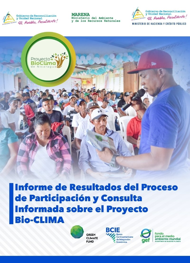 AmaruRuiz's tweet image. #AbroHilo 1/4 sobre actualizacion del proyecto #BioClima: 
El régimen #OrtegaMurillo presentó informe de la Simulación de Consultas que hicieron con sus propios partidarios en territorios indígenas y afrodescendientes. Fue presentado el día 4 de octubre ante el @theGCF.
