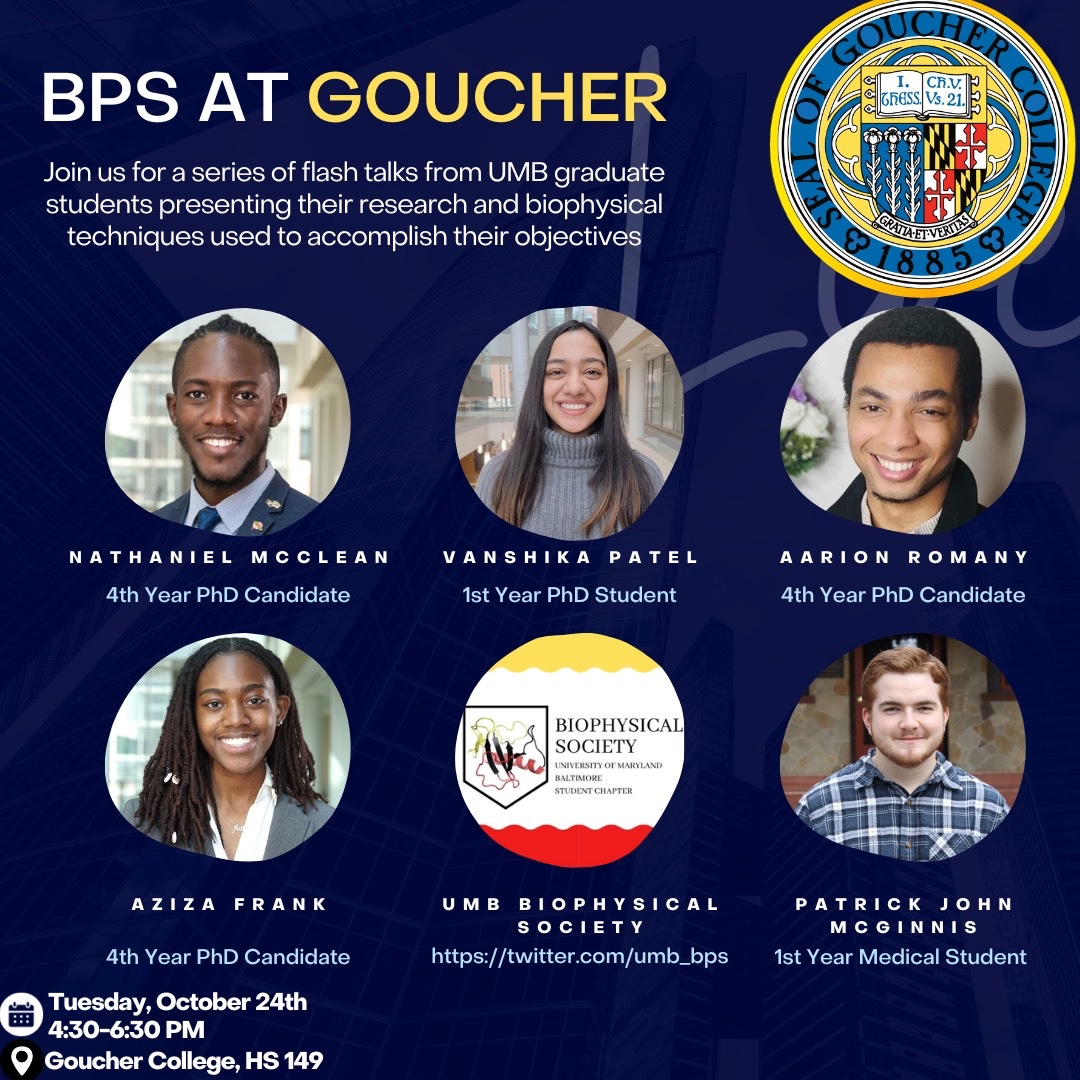 UMB Biophysics Student Chapter tweet media