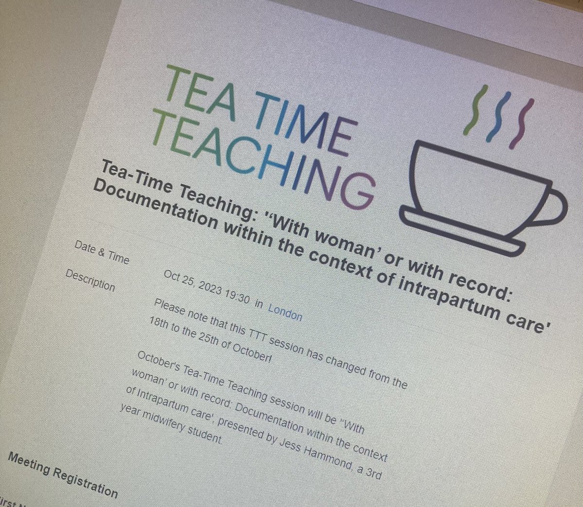 Looking forward to Jess Hammond’s TTT session this evening at 1930 <a href="/PlymUni/">University of Plymouth</a> <a href="/PlymUniHealth/">Faculty of Health</a>
