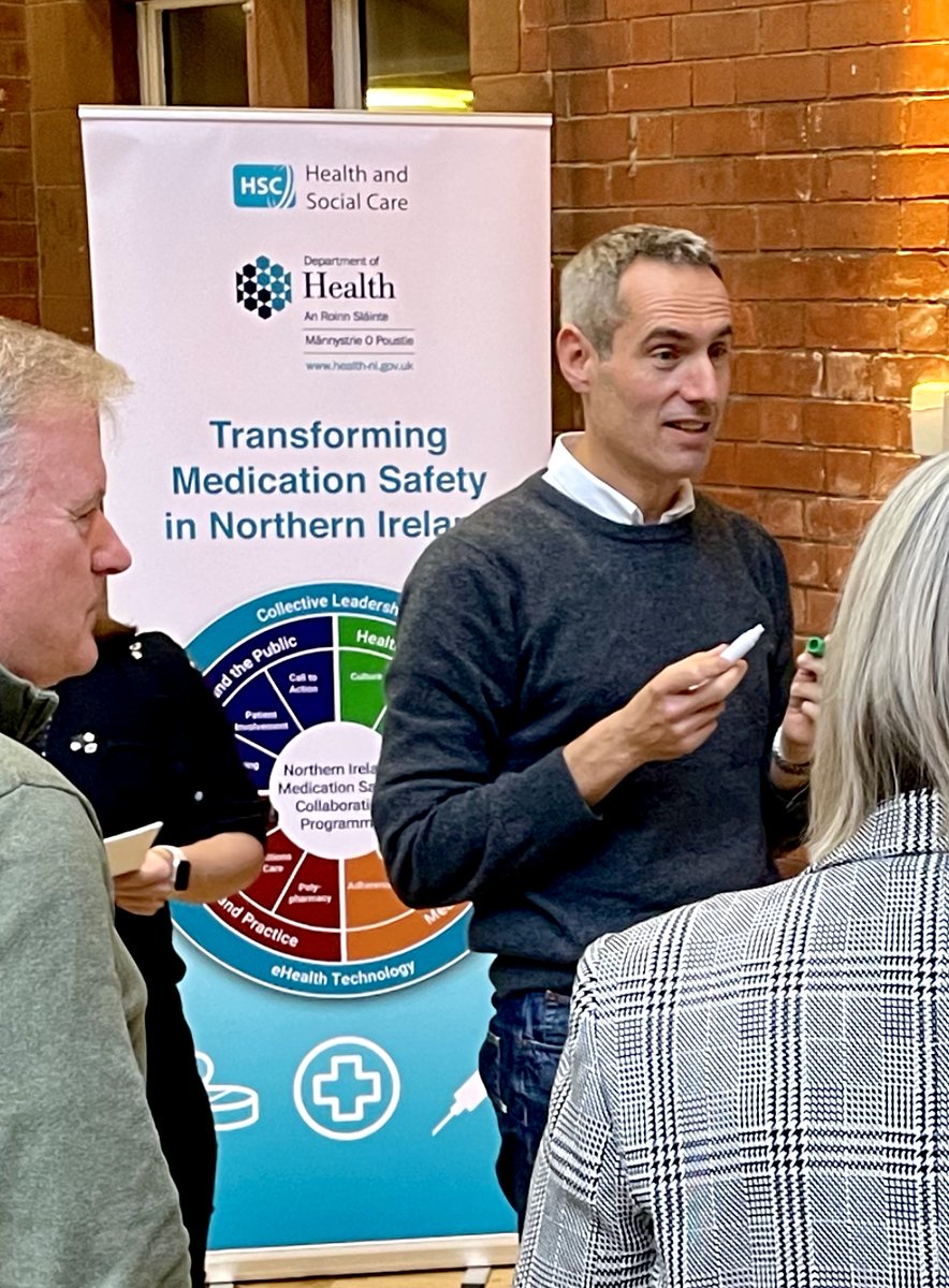 HSCQI's tweet photo. Fantastic day @QUBRiddelHall for the first @HSCQI Opioid Improvement Collaborative Learning Set engaging project teams from Primary and Secondary Care and subject matter experts #QI #QualityImprovement #Learning #Opioids #TMSNI #MedicationSafety #Collaborative https://t.co/heoI5U2T86