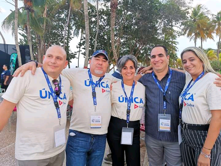 HavanaturCuba's tweet photo. #CubaConHavanatur 🇻🇪🇨🇺 @HavanaturCuba formando parte de la delegación al 1er Intercambio Binacional Turístico Venezuela - Cuba en #IslaMargarita 🏝️
🌐 https://t.co/j2OpZIIjI2
#CubaUnica en el #IBT23
@Venetur_oficial https://t.co/i76FenpZ6X