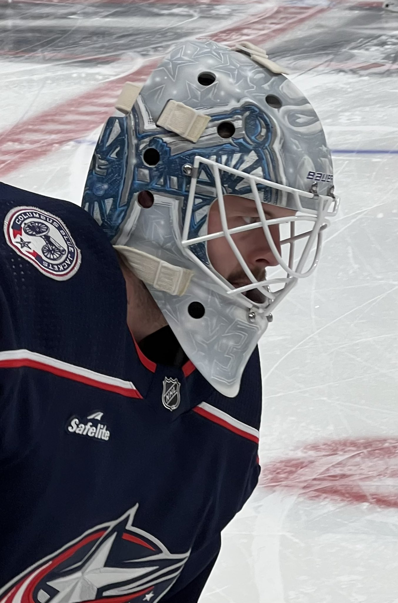 NHL Goalie Masks  Goalie gear, Jets hockey, Goalie mask