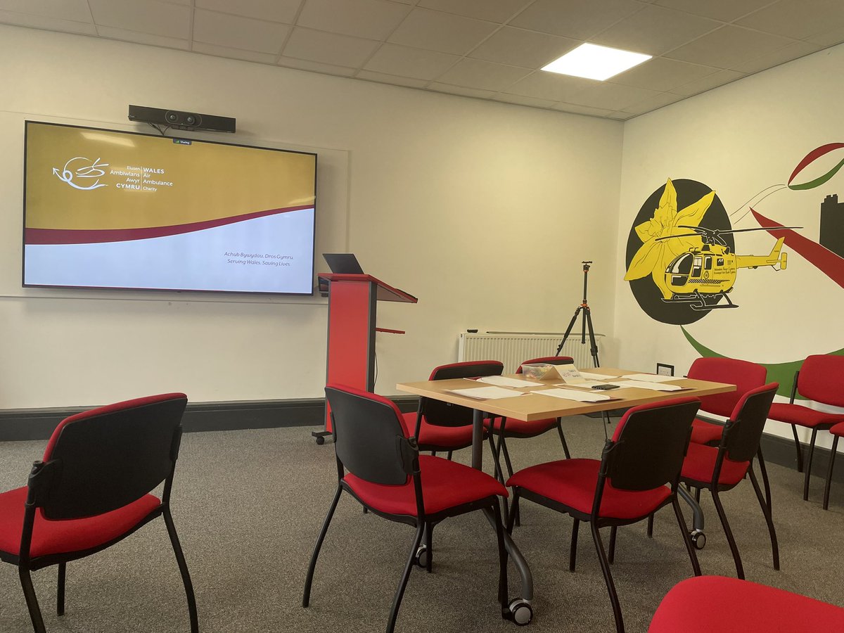 SioniJ31's tweet photo. Had a sneak peak at the incredible new @air_ambulance fleet yesterday at the #VolunteerConference as well as a look at the new family room donated by @2wishcharity. Both incredible charities that are very close to my heart. Diolch @EmrtsWales @markrally ๐ ๐ โญ๏ธ https://t.co/a6ZzROpWn1
