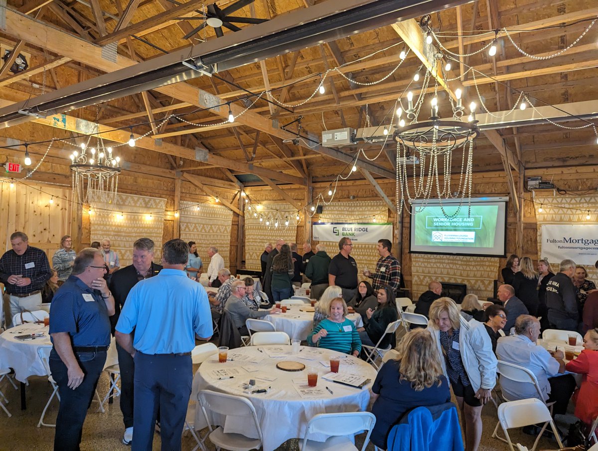 #teamBRB sponsored a luncheon for the Fluvanna/Louisa Housing Foundation to update the community on the progress of their affordable housing program. This community-wide effort is addressing the housing concerns for workers and older residents. #BRBComYOUnity #CommunityBanksCare