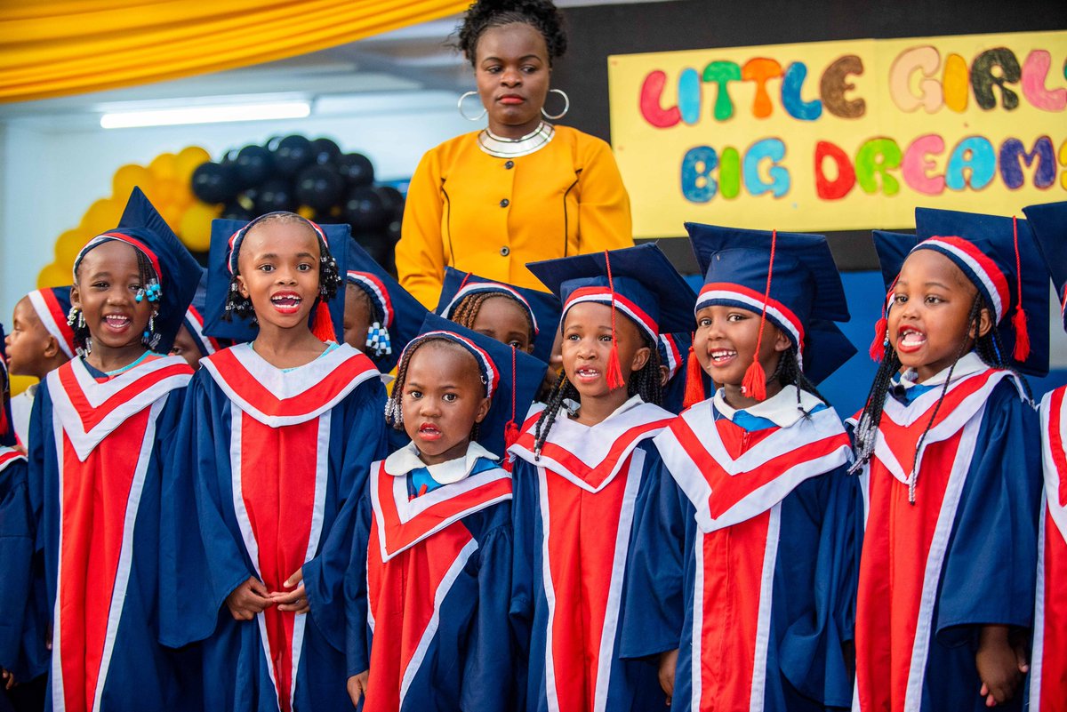 hope2shine's tweet photo. "Kibera School for Girls Pre-K Graduation"
Beautiful! Beautiful! Beautiful!
Congratulations to all the Pre-K graduates of 2023! As Shining Hope for Communities, we are proud of you.
#BornToShine #LittleGirlsBigDreams https://t.co/sbVfanwhDp