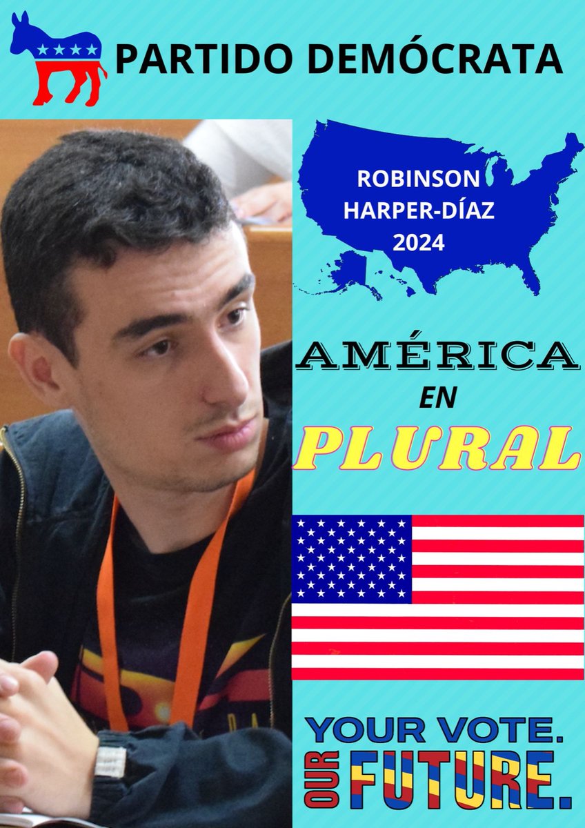 MarkJRobinsonn's tweet photo. América en plural. #RobinsonHarperDiaz2024 https://t.co/q7DMNTuNz1