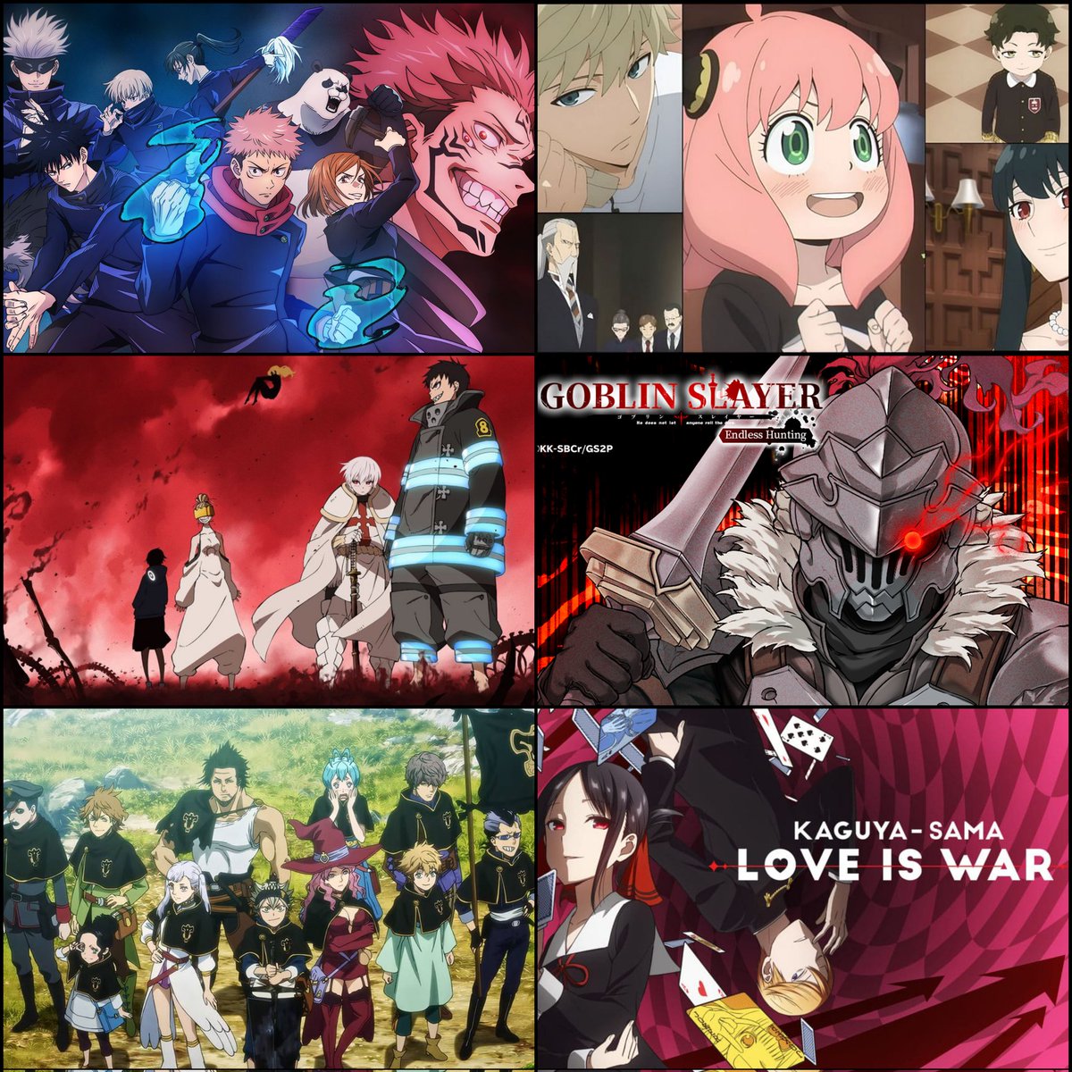 rillxyx's tweet photo. Animes that don't miss when it comes to opening themes.

Did I miss anyone?!🤔 https://t.co/dwWmqdttRB