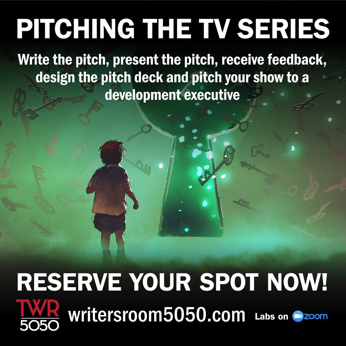 Writers Room 5050 offers outstanding storytelling labs to achieve your next level of success. The PITCHING THE TV SERIES Lab wraps with creators pitching their shows to a development executive. RESERVE YOUR SPOT at: writersroom5050.com/events/pitchin…

#writersroom5050 @thewritersroom5050