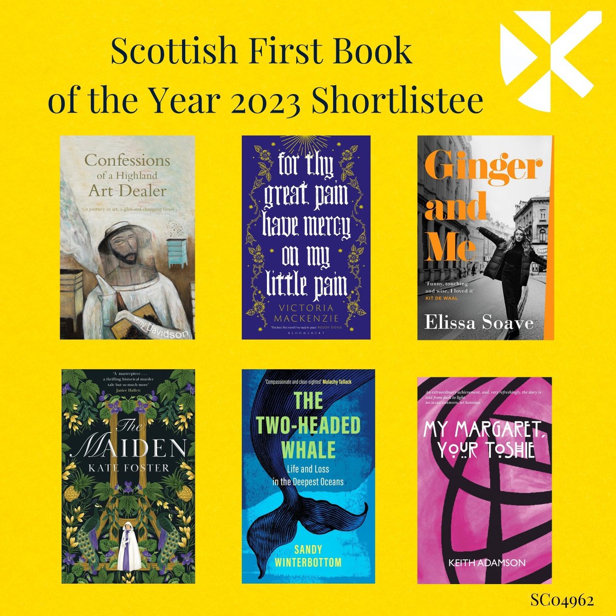 Saltire_Society's tweet image. Congratulations to the 2023 Scottish First Book of the Year 2023 shortlistees! #SNBA23