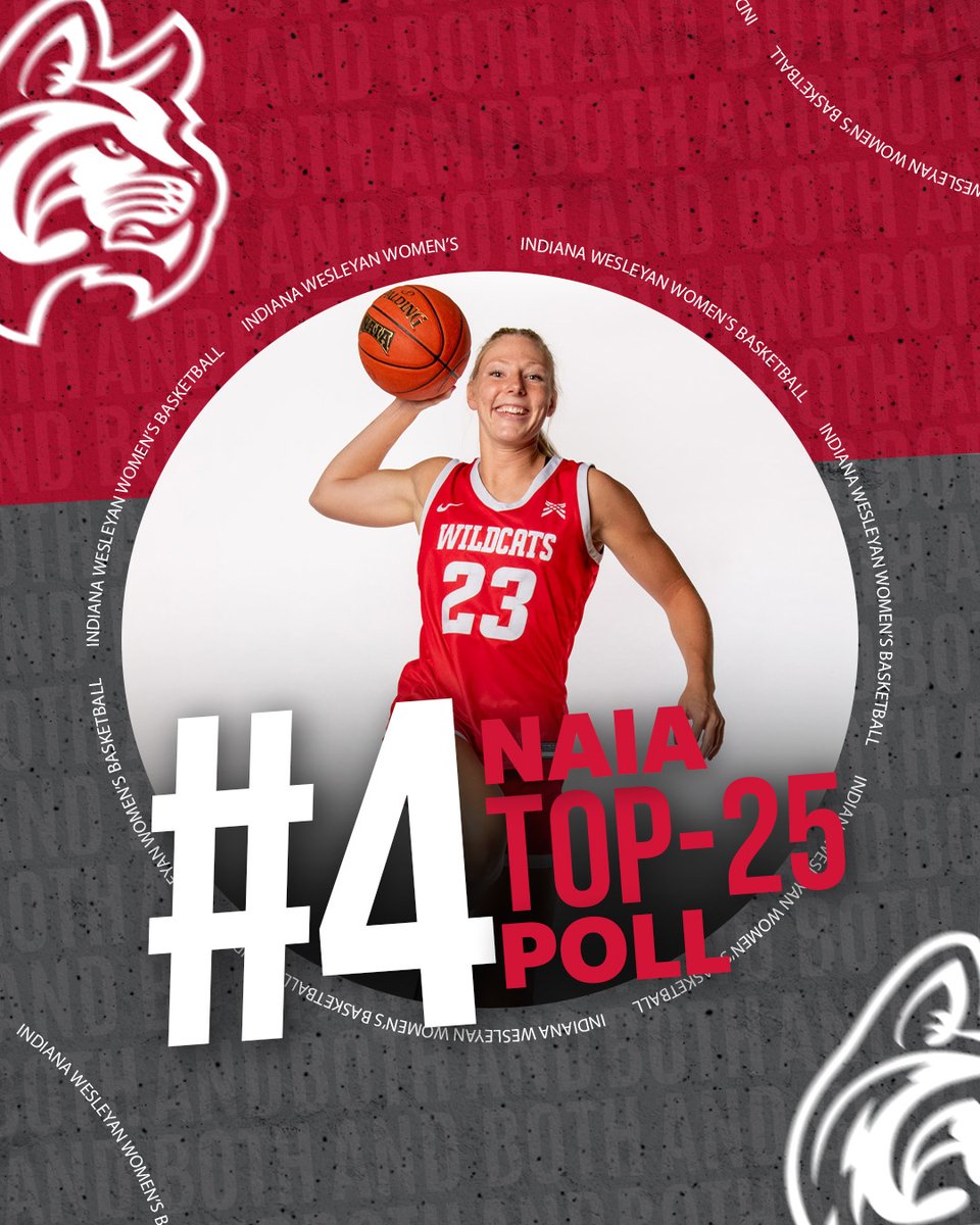 .<a href="/IWU_WBB/">IWU WBB</a> comes in at No.4 in the NAIA Preseason Coaches’ Top-25 Poll!🏀👏

The Wildcats kick off their season on Friday against No. 6 Carroll College!

📰IWUWildcats.com

#BothAnd
