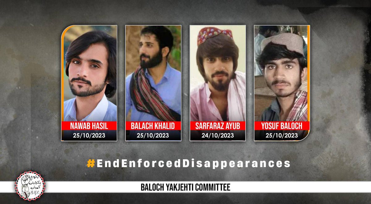 Uzairbaloch__'s tweet photo. The story of Baloch students in educational institutions. 
Harassed, Profiled, threatened and whisked away by “Unknown”. 
The only crime seeing the world through open eyed and speaking up.
#StopProfilingBalochStudents
#EndEnforcedDisappearances https://t.co/Klc3Ck6E5g