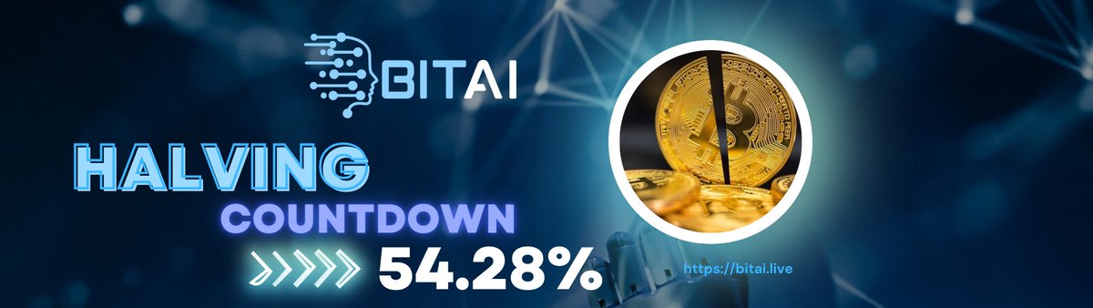 bitaiarbitrage's tweet photo. The Halving Meter is going up day by day.
🔹Fourth Halving Cycle Started
👉Current price: $0.40
👉Next Halving: $0.80
#bitai #onlinetrading #cryptotrading #aibot #aitrading #arbitragetrading #community #massiveresponse #cryptoincome https://t.co/zALJchZOWd