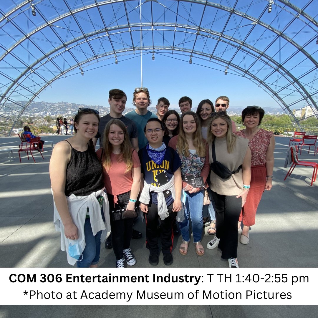 _COMUnion's tweet image. It's time for spring registration here at COMUnion! History of Animation, Entertainment Industry, and Documentary Filmmaking are some of the classes that are only offered every other year.  History of Animation and Entertainment Industry include optional one-week trips to L.A.!