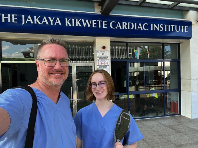 Dr. Thom Dahle volunteered at JKCI this summer, training staff on the new Phillips Ultrasound while also performing JKCI’s first SFA stent! 

#madaktari #africa #tanzania #trainforward #stent #cardiology