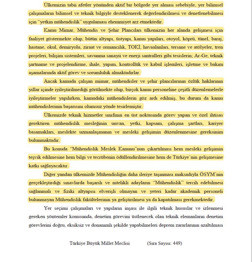 genc_muhendis_'s tweet photo. @mehmedmus Sn Vekilim,

TBMM Deprem Araştırma Komisyon Raporunda mühendislik meslek kanununun çıkarılması gerektiği belirtilmiştir.

Meclise sunulan MÜHENDİSLİK MESLEK KANUNU'nun yasalaşmasını istiyoruz. https://t.co/X4Mhn6uhgz