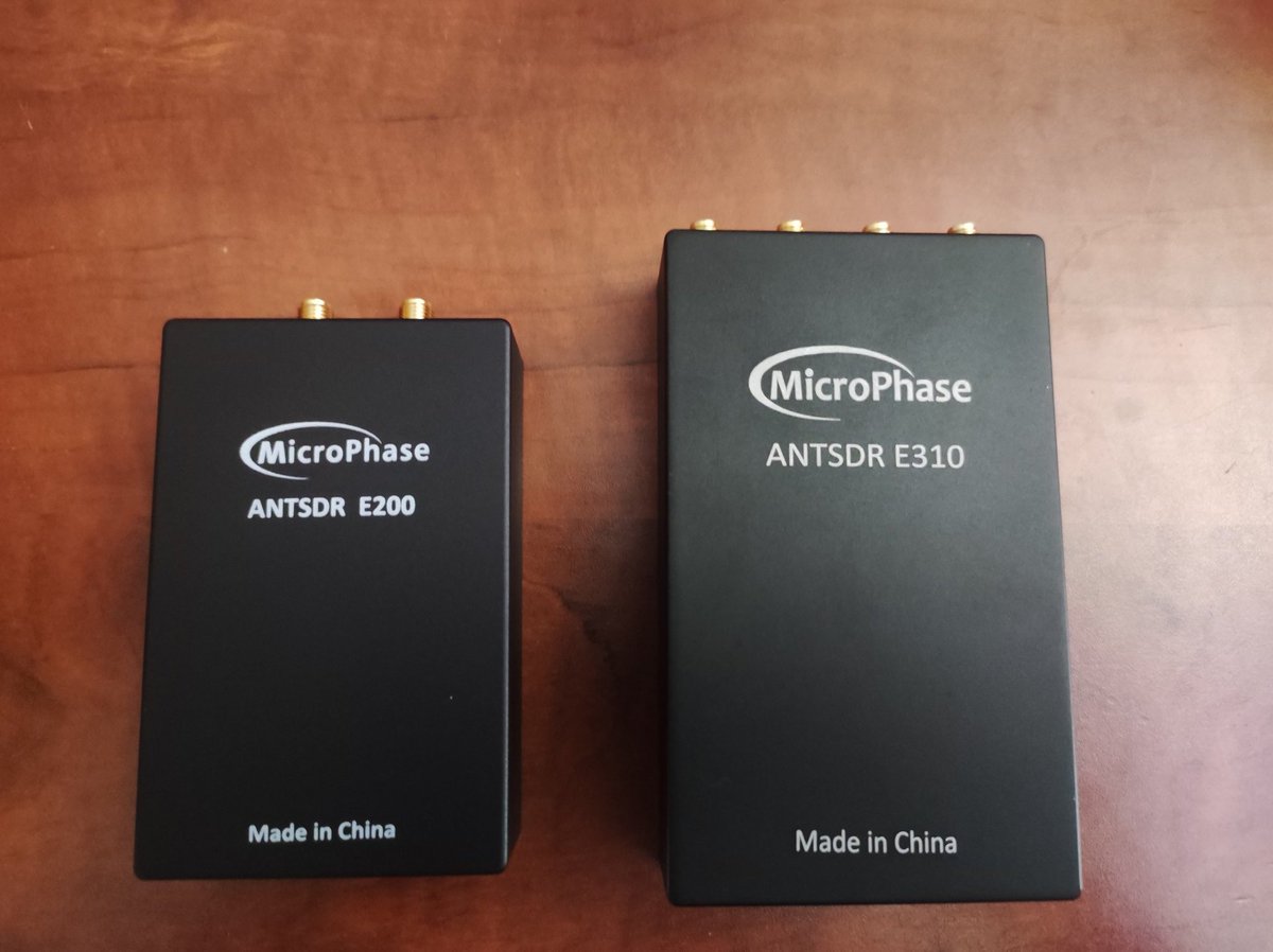 ea4gpz's tweet image. These have arrived in the mail today, courtesy of @MicroPhase_CN. A Maia SDR firmware for the AntSDR E200 and E310 will be ready at some point, hopefully before the end of the year.
