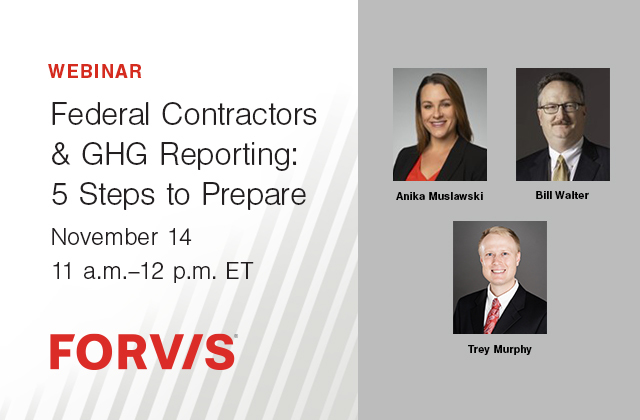 plugging_along's tweet photo. This webinar from @FORVIS will provide a five-step approach for #FederalContractors to get ready for reporting on their #GHG emissions. Register here: https://t.co/cKNM46i8DC https://t.co/sb1QszhL3H