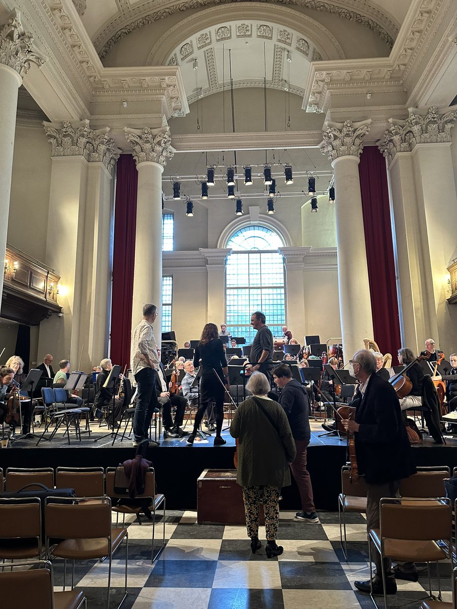 We are all set for the first concert of our centenary season. Come join us at @StJohnsSmithSq at 7:30pm tonight!