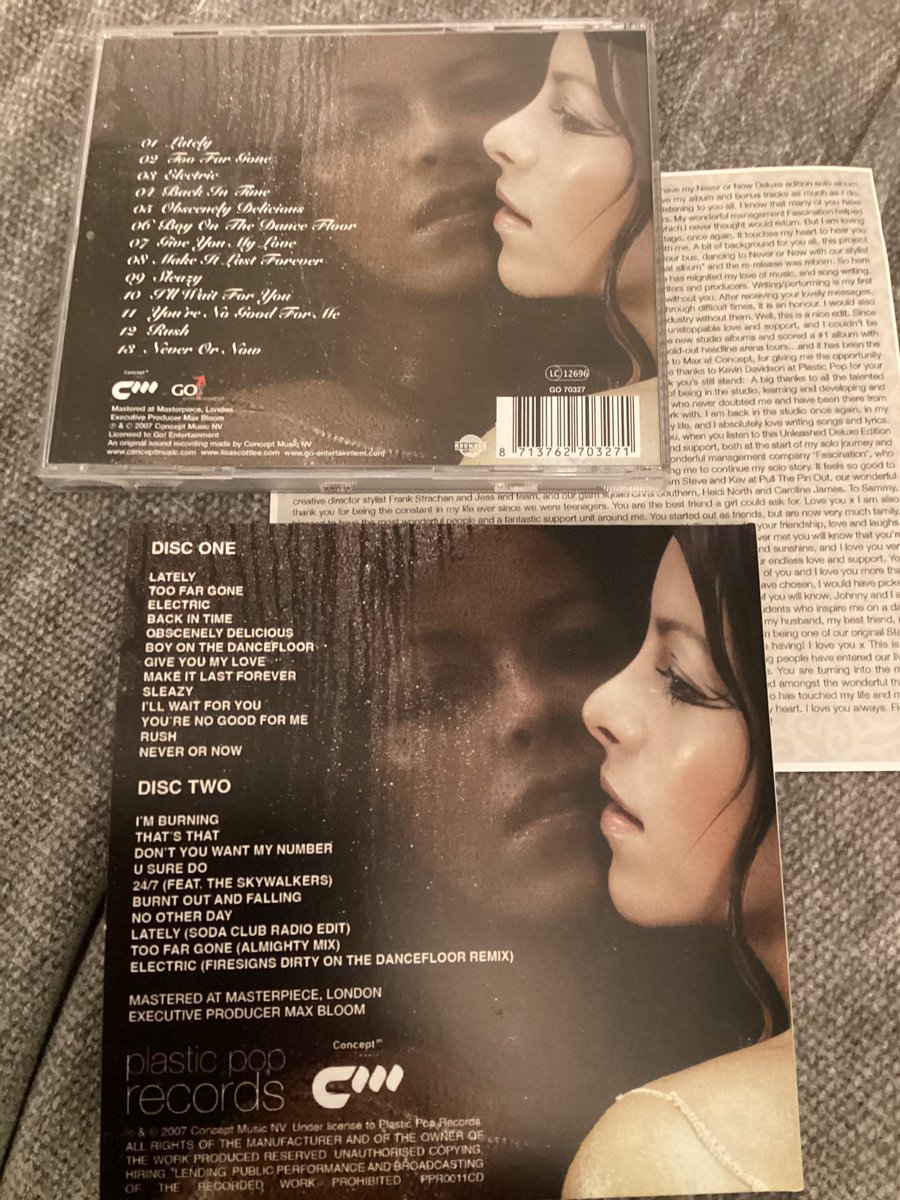 dearianfawn's tweet photo. Still playing #NeverOrNow @LSLofficial - the deluxe edition alongside the original CD - #BackInTime remains amazing…always wanted it to be a single; love the discoveries on CD 2 #DontYouWantMyNumber #24/7 and #BurntOutAndFalling are highlights - thank you 😊 https://t.co/meHG6HDeJo