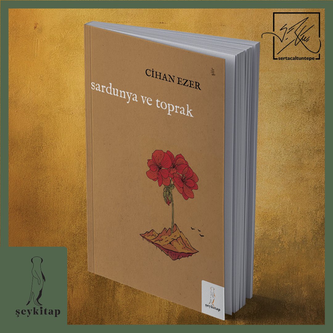 seykitapyayin's tweet photo. Cihan Ezer'in üçüncü şiir kitabı "Sardunya ve Toprak" yakında Şeykitap'ta şairimizi kutluyoruz.
***
Cihan Ezer Sardunya ve Toprak adlı şiir kitabında daha önce yayımlanan Matruşka Kırıkları ve Bir Nehrin Akışında kitaplarındaki şiir çizgisini  ilerilere taşıyarak sürdürüyor. https://t.co/TeDm4VzTss