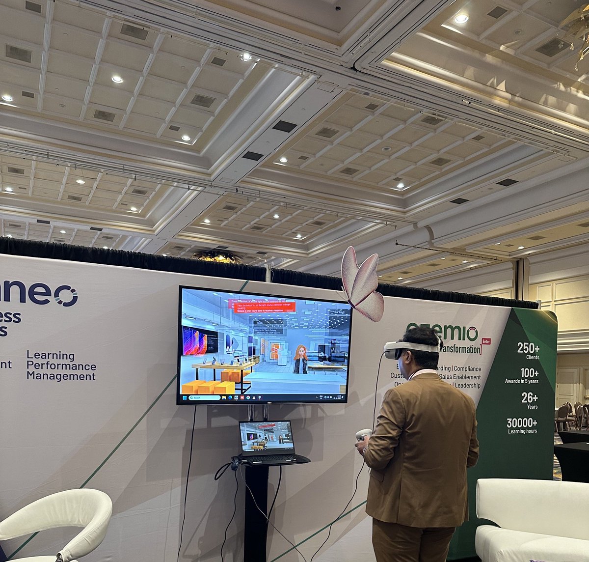 Ozemiosolutions's tweet image. 🚀 #DevLearn2023 is here!
Get ready for an exhilarating event, brimming with wisdom, groundbreaking ideas, and pure inspiration. Meet our leaders at booth #1222!
Stay connected for live updates, valuable insights, and moments you won't want to miss. 💡🤝
#OzemioatDevLearn 🌟