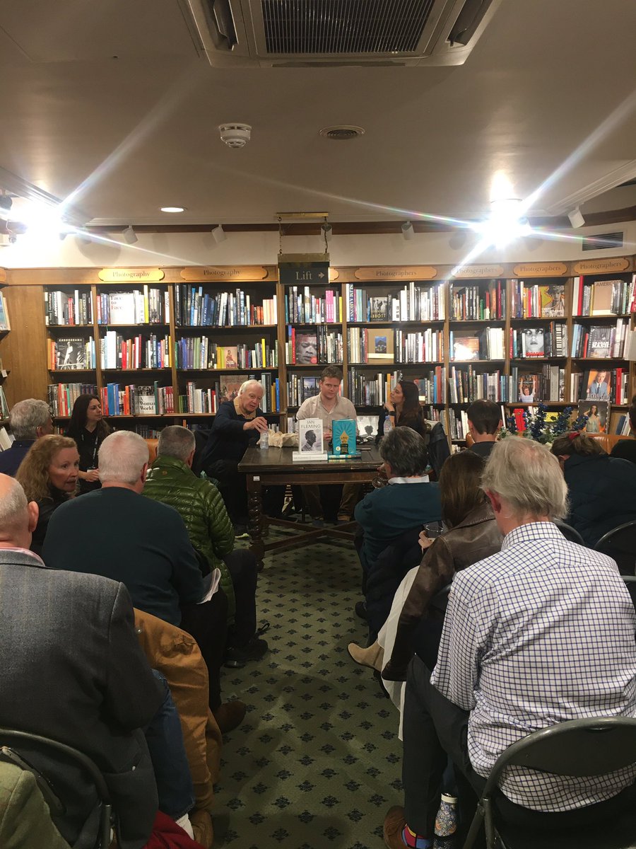 IthakaPress's tweet photo. Tonight we’re at @Hatchards for a live recording of @takenotesalways with the brilliant @dolphinsands telling us about his new biography of Ian Fleming - and how he wrote it. Podcast coming soon! #AlwaysTakeNotes https://t.co/71NaV9UBJF