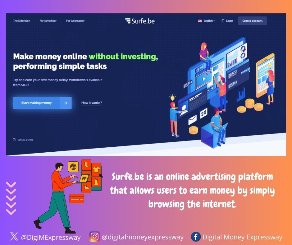DigiMExpressway's tweet photo. Are you looking for a simple and fun way to make money online? Look no further! With https://t.co/BdCW0qeSM0, you can turn your browsing time into cash. Click the link below.
https://t.co/GYmLdpeM7i

#EarnOnline #earnmoney #howtoearn https://t.co/FUXECzUFQp