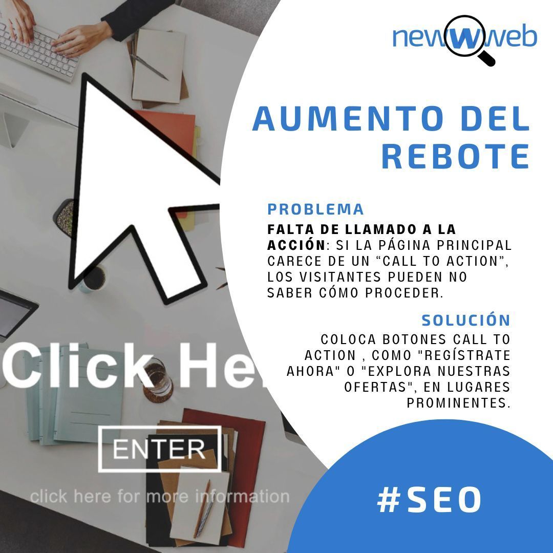 newWweb's tweet photo. 📣 ¿Tu sitio web tiene un CTA oculto? 🕵️‍♂️ No subestimes el poder de un botón de llamado a la acción claro y visible. Es la señal para guiar a tus visitantes hacia la acción que deseas que realicen. Asegúrate de que tu CTA sea irresistible y fácil de encontrar. 

 #CTA  #DiseñoWeb https://t.co/7KdGjGMzwG