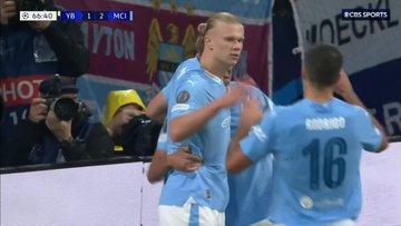 Erling Haaland's first #UCL goal of the season