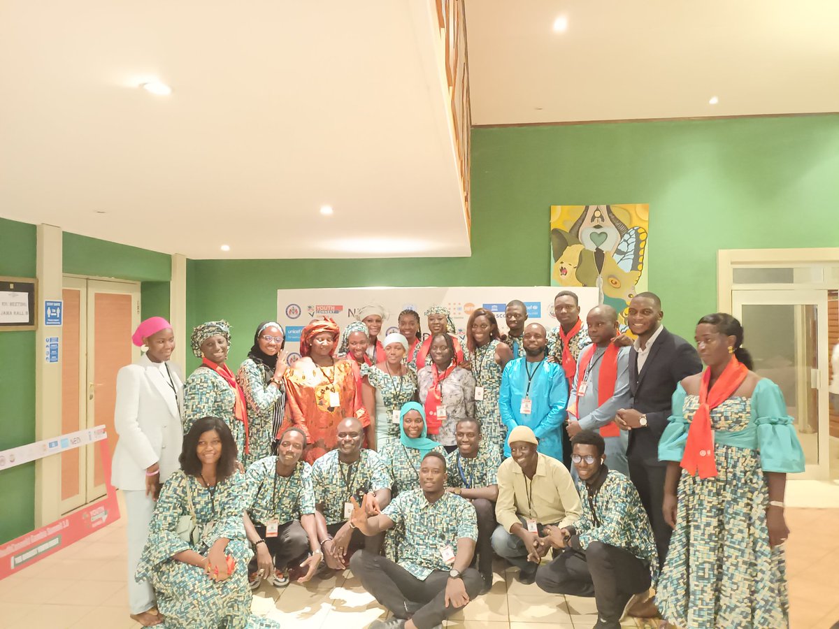 elsie_acy's tweet photo. Well done to the whole @YCGambia Summit 3.0 team π₯°π₯³π₯³π₯³ππππ
It has indeed been 3 great days connecting with other young people both old & new π«Άπ½
Can't wait to see the amazing initiatives that youth will be doing to attain the #SDGs π¬π²π¬π²ππΎ
#InspiredForChange https://t.co/qDxkSeF8gW