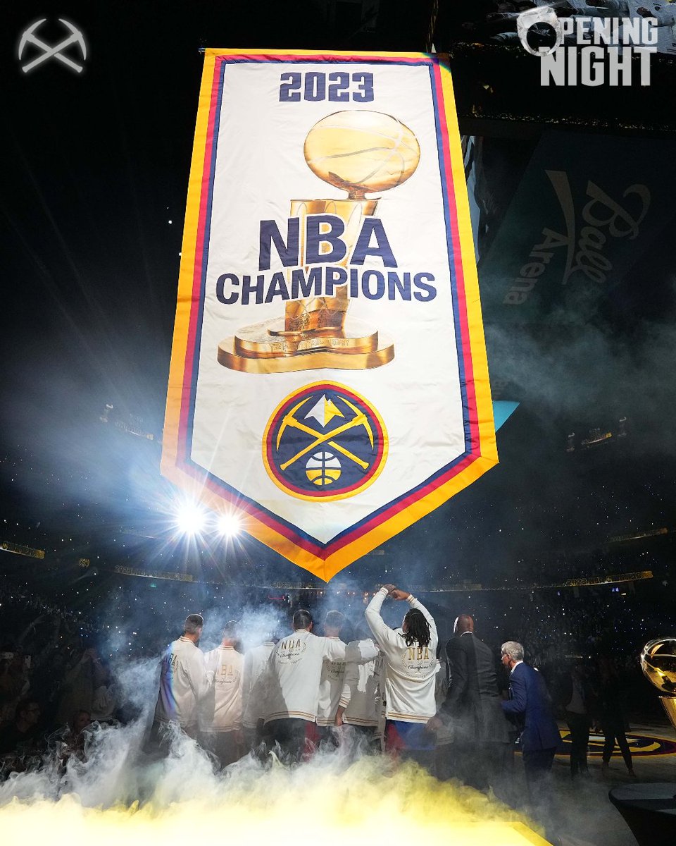 nuggets's tweet photo. Forever champs https://t.co/GwXYrxE3gx