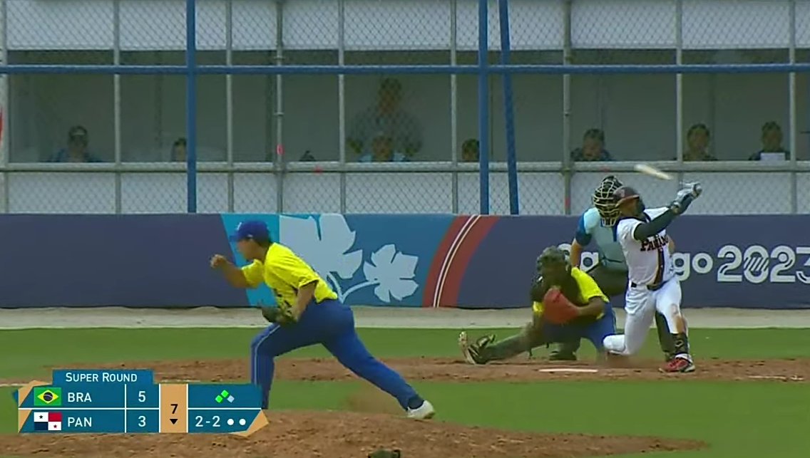 ubiraleal's tweet photo. #Pan #Beisebol Brasil 5 x 3 Panamá. Viciamos em ganhar no beisebol

Dependendo do resultado de México x Colômbia amanhã, já estamos na final

⚾⚾⚾⚾⚾ https://t.co/xaAPZTWCJm