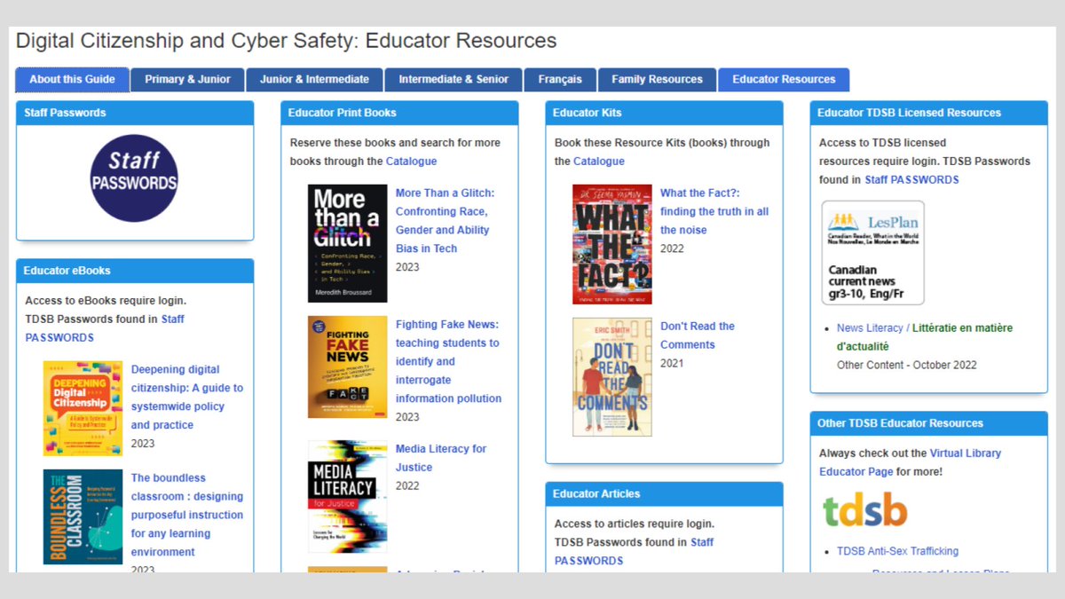TDSB Virtual Library (@tdsbvl) on Twitter photo It’s Digital Citizen Day! Visit the Find Page on the VL tdsb.on.ca/library/HOME/F… to view the Digital Citizenship & Cyber Safety topic guide. Resources for educators, students, and families. <a href="/TDSBLibrary/">TDSB Library Learning Resources</a> <a href="/TDSB_IT/">TDSB IT Services</a> @TDSB_GC <a href="/TDSB_DCC/">Digital Content Coaches TDSB</a> #DigitalCitizenDay It’s Digital Citizen Day! Visit the Find Page on the VL tdsb.on.ca/library/HOME/F… to view the Digital Citizenship & Cyber Safety topic guide. Resources for educators, students, and families. <a href="/TDSBLibrary/">TDSB Library Learning Resources</a> <a href="/TDSB_IT/">TDSB IT Services</a> @TDSB_GC <a href="/TDSB_DCC/">Digital Content Coaches TDSB</a> #DigitalCitizenDay