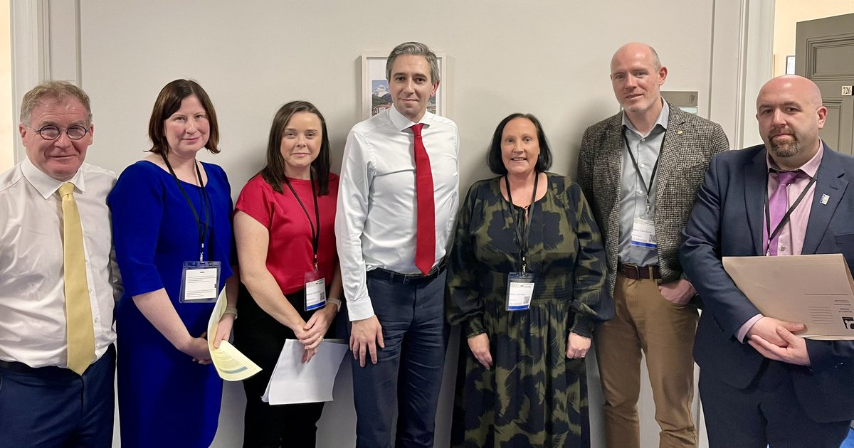 Simon Harris TD (@simonharristd) on Twitter photo Insightful meeting regarding Radiation Therapy placements with passionate advocates from the health and academic sector.
Thanks to <a href="/ColmBurkeTD/">Colm Burke TD</a> for facilitating the meeting. Insightful meeting regarding Radiation Therapy placements with passionate advocates from the health and academic sector.
Thanks to <a href="/ColmBurkeTD/">Colm Burke TD</a> for facilitating the meeting.