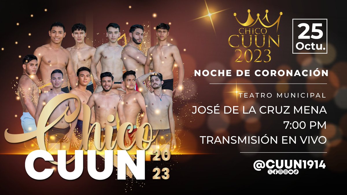 Hoy no te podés perder Chico CUUN 2023 totalmente en vivo por nuestras redes sociales.

 #RumboachicoCUUN2023
#CUUN1914 
#ChicoCUUN