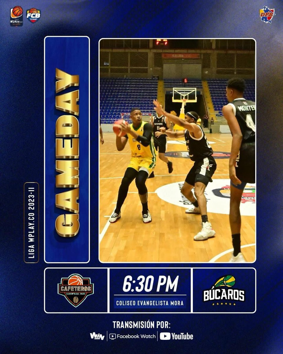 Bandadeportiva's tweet image. Todo está listo para definir a los semifinalistas de la División Profesional de Baloncesto Colombiano.

¿Quiénes crees que ganarán?

#BandaDeportiva
#Playoffs
#DPB