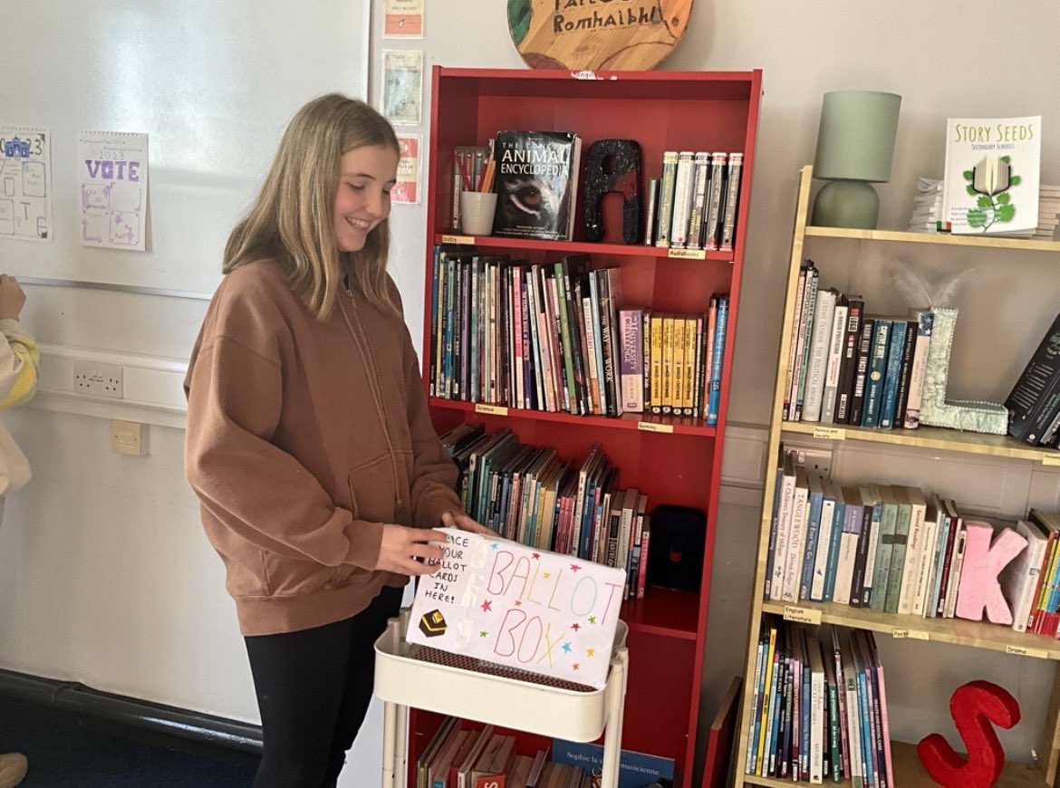 This year’s Student Council Elections were conducted by our TY Politics Class of <a href="/Sandym0untPark/">Sandymount Park Educate Together Secondary School</a> 🗳in which they informed, encouraged &amp; facilitated candidates &amp; voters during every step of the Election Process🎊😊⭐️