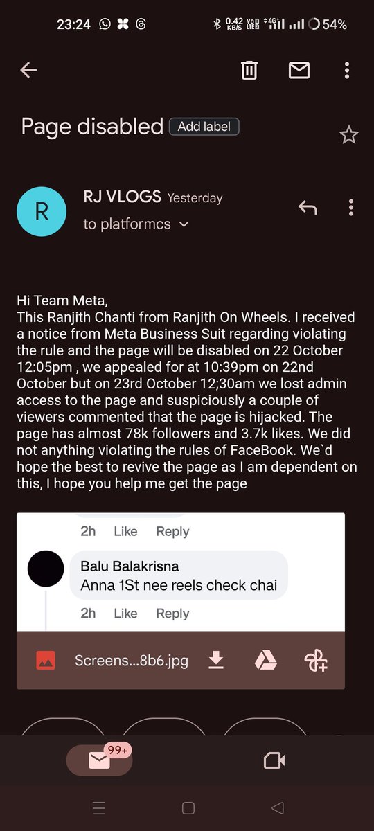 ranjith_on's tweet photo. My page is hacked on 24th early morning at 12:30am and this is what happening. My account is misused by the hacked and there is no reply from @metaindia from then though after emailing them and tweeting. #metaindia #facebookhacked #meta #facebook #facebookhelp #metasupport @Meta https://t.co/gVAkzR2Kba