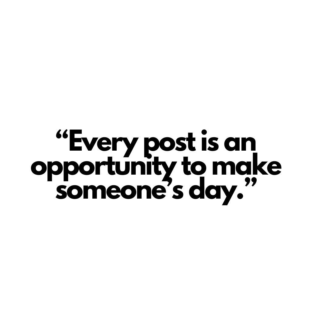 es_marketing1's tweet image. "Every post is an opportunity to make someone's day a little brighter. ☀️💬 Spread positivity and inspire through your content.” 

#makesomeonesday #positivitymatters  #impactfulposts #contentwithpurpose #esmanager #esmarketingservices