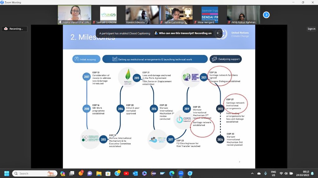 SamuelCOkorie's tweet photo. Co-coordinating the Santiago Network on #lossanddamage
was a rewarding experience π... Thanks, team, Jamie and Moa, and the #UNFCCC secretariat.
@LossandDamage @LossDamageYouth @YoungoLandD @UNFCCC @COP28_UAE @IYCM
#ClimateAction #COP28 #climatecrusader https://t.co/W8qHb6dapr