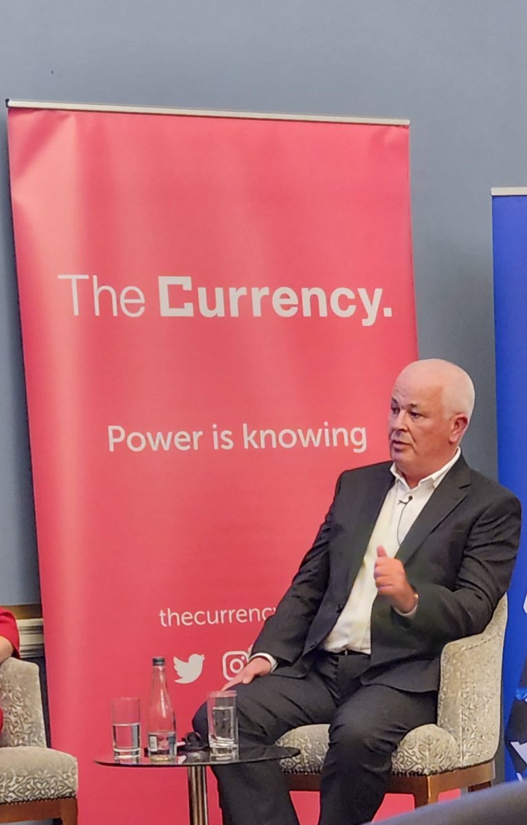 The MD of @McCambridgesIE @MickMcCambridge chatting about his business at the @WhitneyMooreLaw and @thecurrency #BusinessMatters chat in @TheRDS.