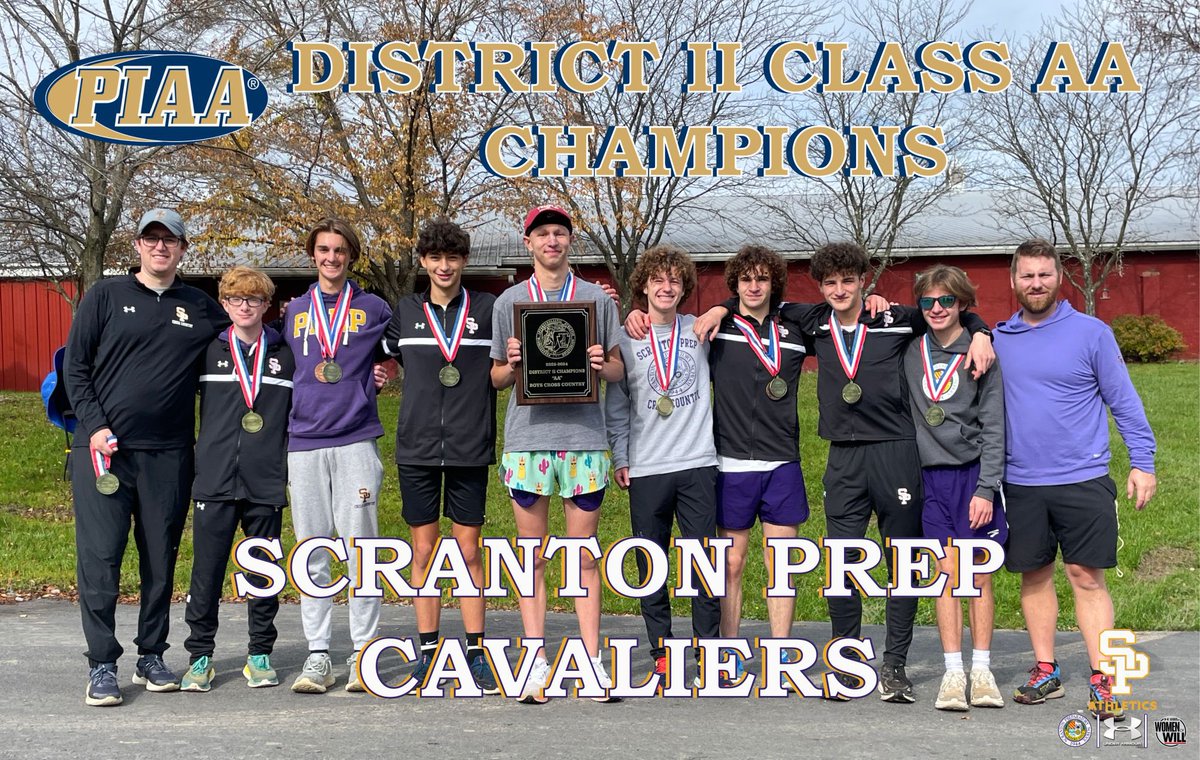 Another fall district championship!!! Congratulations to our boys cross country team for a dominant win at the district championship meet today!!