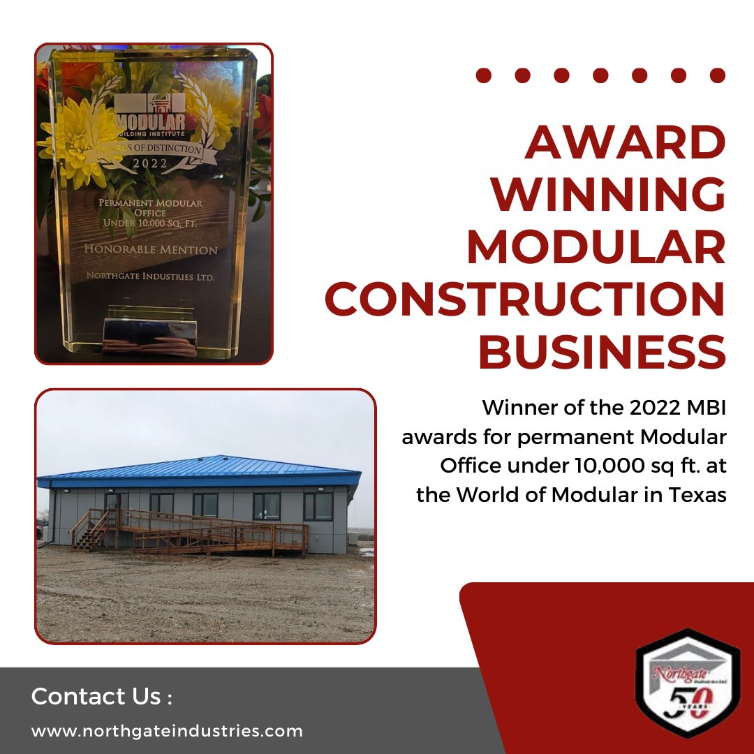 Northgate_Ltd's tweet image. Modular construction is an innovative and efficient building method that improves project timelines, costs, quality, and sustainability while offering design flexibility.
Visit our website for more information: northgateindustries.com
#modularconstruction #modularsystems