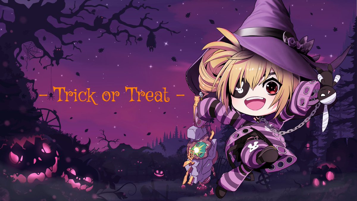 RocketPandaEN's tweet image. 🍬 TRICK OR TREAT! 🎃

#SpookyTime