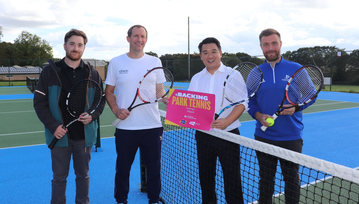 Great news that £218,000 of Government funding has been used to improve all 5 public #tennis courts in the #Havant Constituency🎾working with <a href="/the_LTA/">LTA</a> 

✅ #Purbrook Heath
✅ #Hayling Park
✅ #Emsworth Recreation Ground
✅ #Bidbury Mead, #Bedhampton
✅ Havant Park