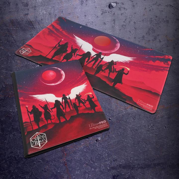 UltraProIntl's tweet image. @CriticalRole Live is back!! 🎉 Commemorate the triumphant reunion of the Mighty Nein with our newest collection of accessories and brand new artwork, available now! 🙌 

🛒: bit.ly/3ZcKrHL

--
#CriticalRoleSpoilers #CriticalRole #MightyNein