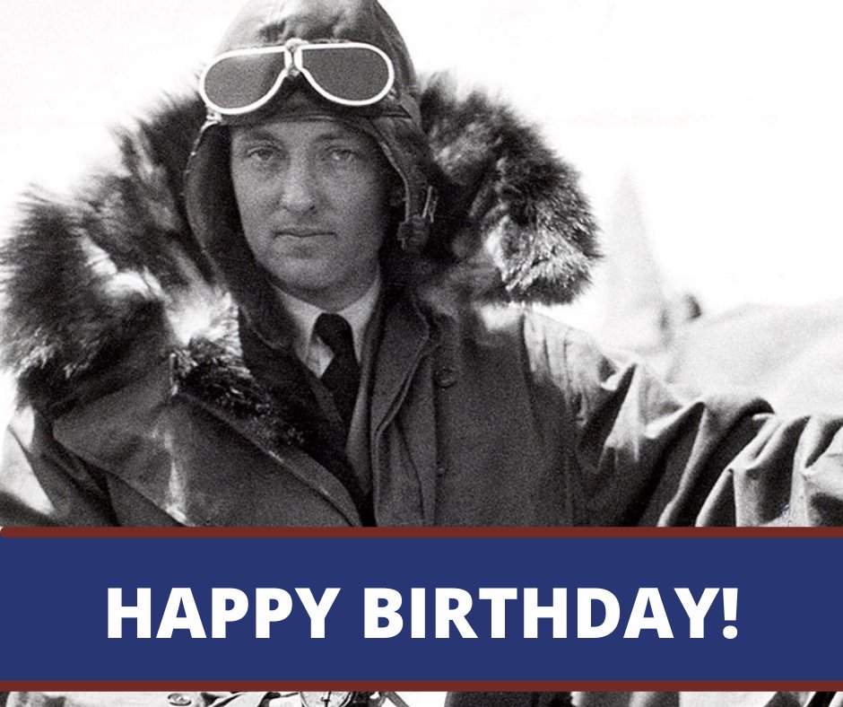 #DidYouKnow Richard E. Byrd Jr. was born on this day in 1888. He was the first man who was credited with flying to the North Pole in his Fokker trimotor airplane. He was also a recipient of the Navy Cross.