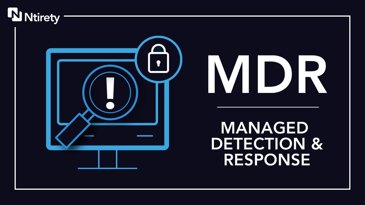 To stay a step ahead of bad actors, it’s necessary to continuously monitor your environment for abnormalities and respond quickly to incidents. Ntirety’s #MDR service provides 24x7x365 malicious activity monitoring and #manageddetection.

Learn more : ow.ly/hOLm50PIEFx