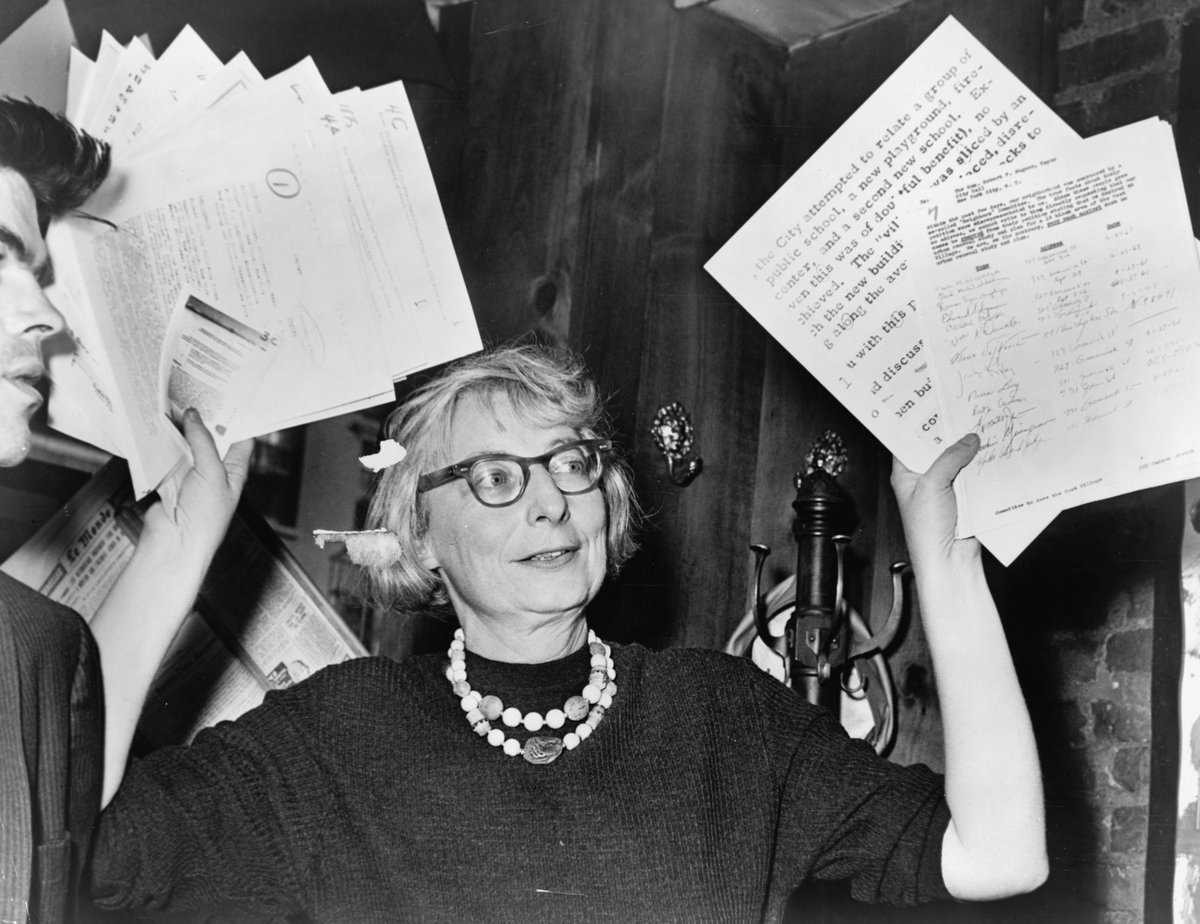 Jane Jacobs has been shaping our conversations about cities for 60+ years. Join us as 3 preeminent urbanists assess her relevance and consider the uses, misuses, and limitations of her arguments in planning the contemporary neighborhood. Nov 14, 6:00pm:
villagepreservation.org/event/the-uses…