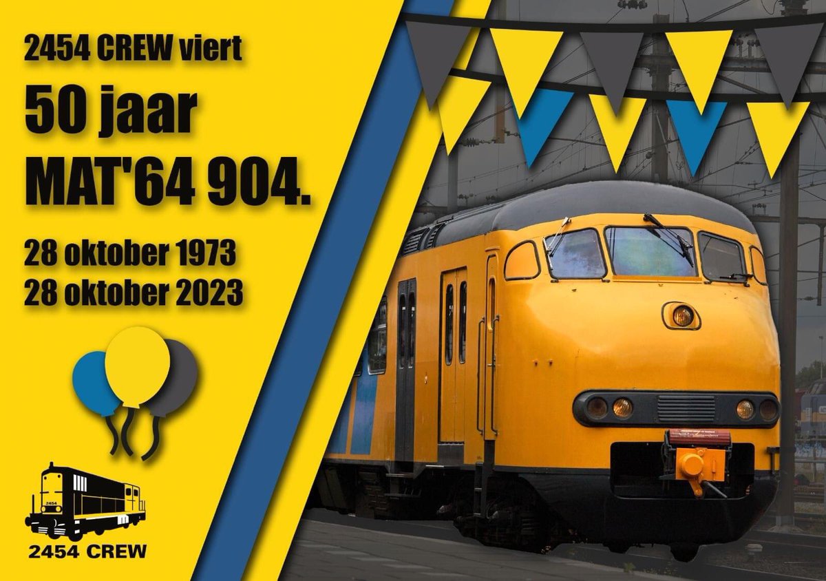 FotografeLisa's tweet photo. Joepie! π₯³ deze π-trein-en-πΈ-fotografie hobbyist gaat as zaterdag wat leuks doen π€
Een dagje door Nederland met deze toffe Matβ64 π Nu al zin in!
#treinen #Mat64 #hobby https://t.co/iXgOEW2Wun